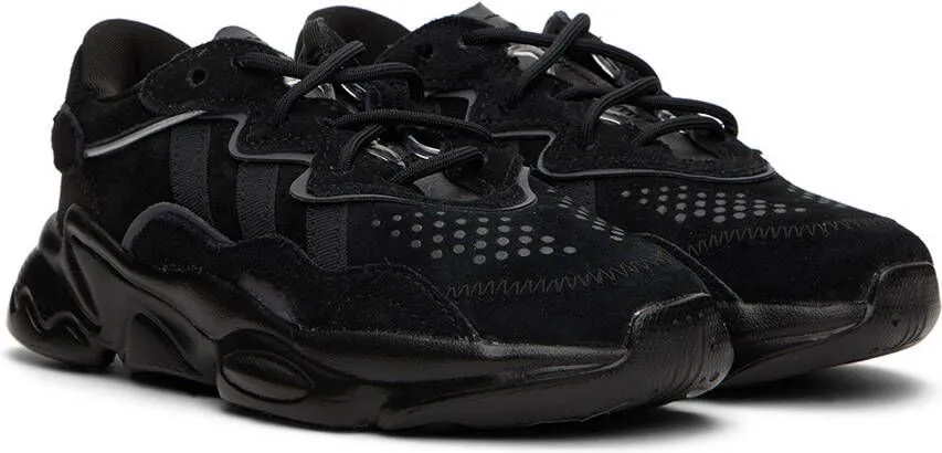 Adidas Kids Black Ozweego Little Kids Sneakers