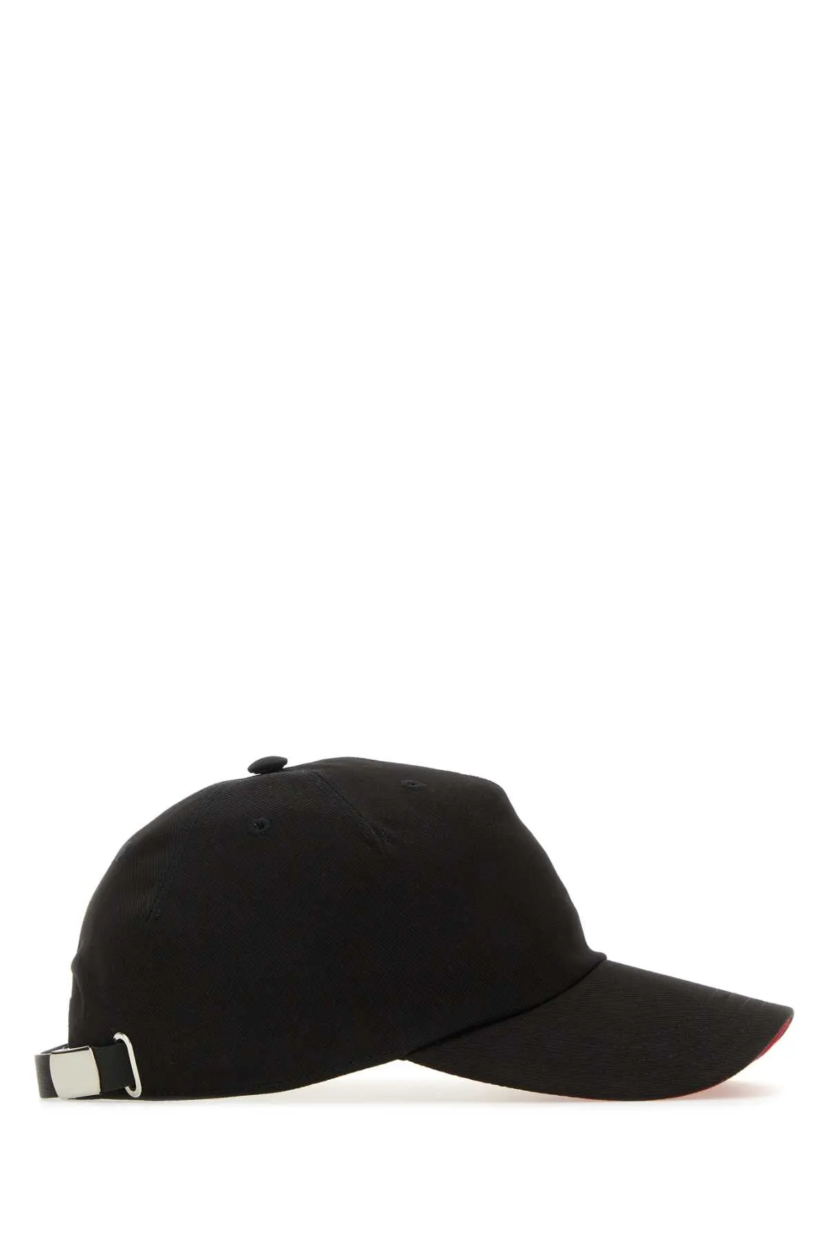 Alexander Mcqueen Black Cotton Baseball Hat