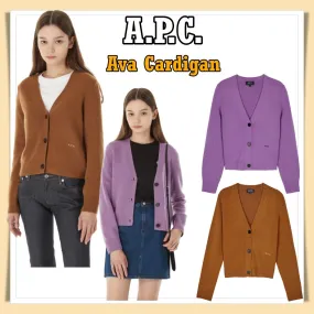 A.P.C.  |Casual Style Street Style Long Sleeves Office Style