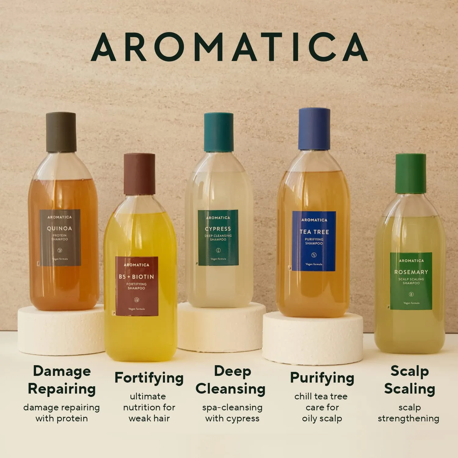 Aromatica Tea Tree Purifying Vegan Hair Shampoo