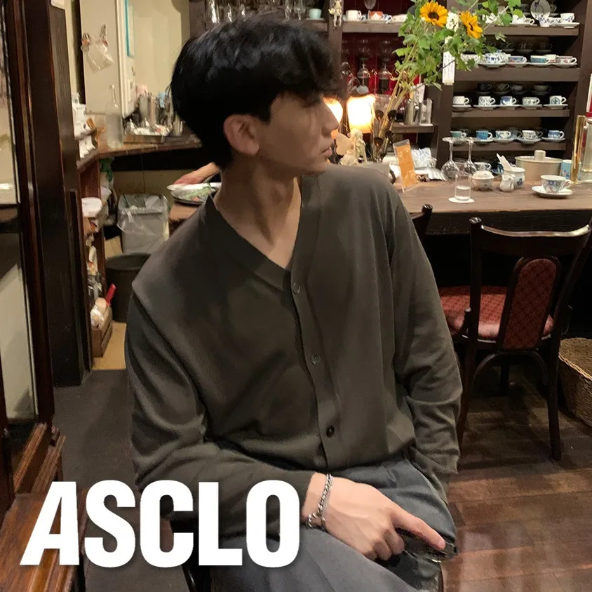 ASCLO  |Casual Style Unisex Linen Street Style Long Sleeves Plain