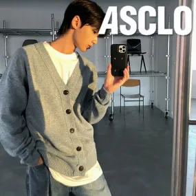 ASCLO  |Casual Style Unisex Street Style Long Sleeves Plain Medium