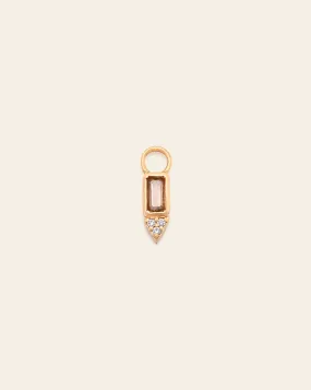 Aurora Earring Charm - Gold Vermeil/Blush