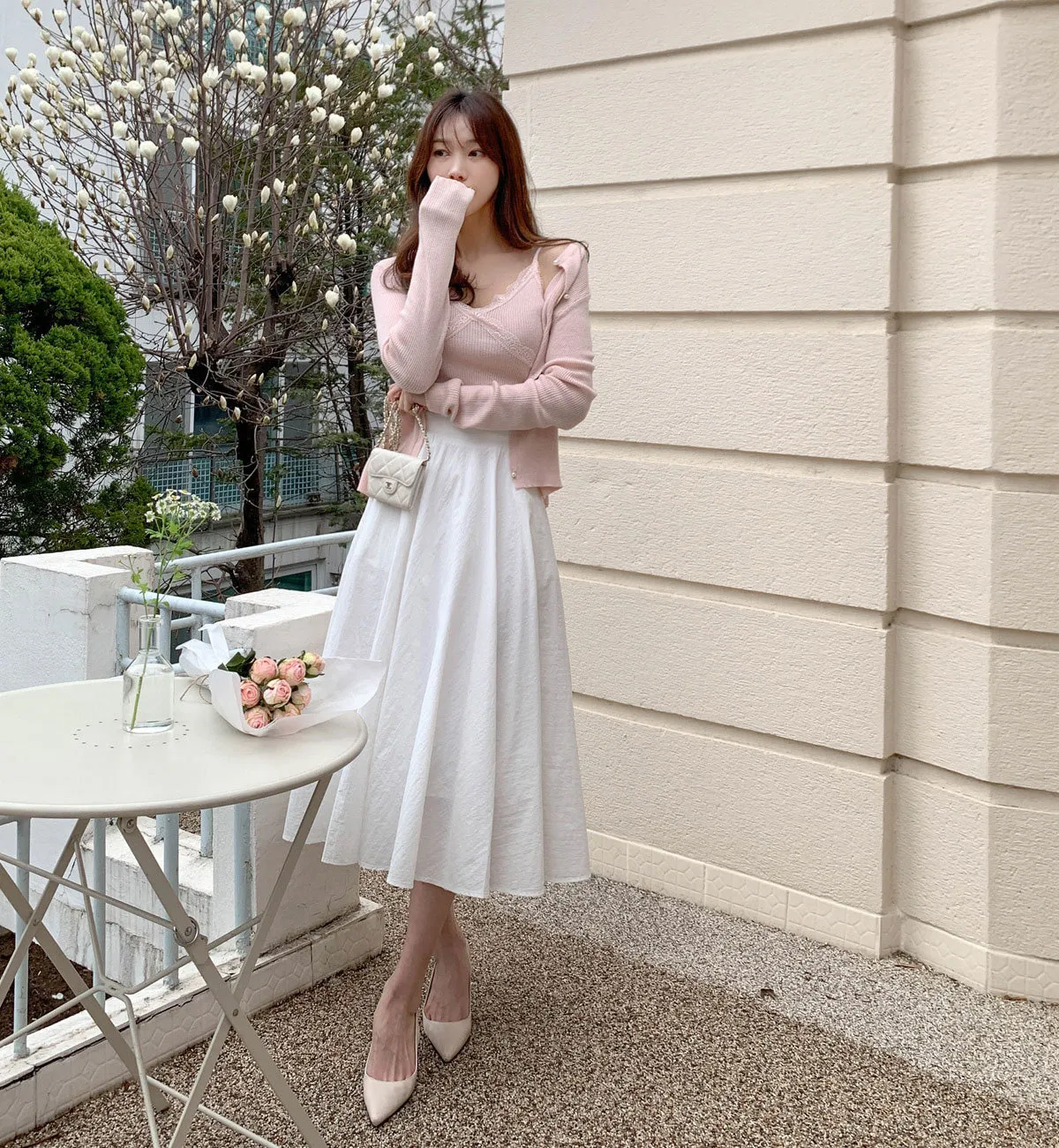 BADDIARY  |Casual Style Long Sleeves Plain Party Style Office Style