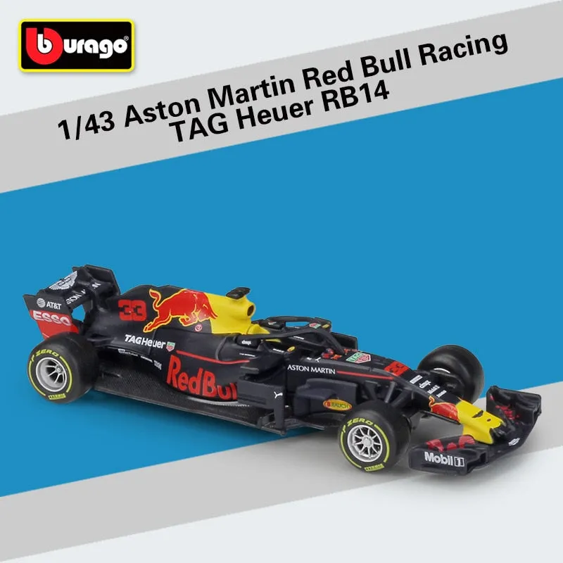 Bburago 1:43 2021 F1 Red Bull Racing RB16B 33# Max Verstappen 11#