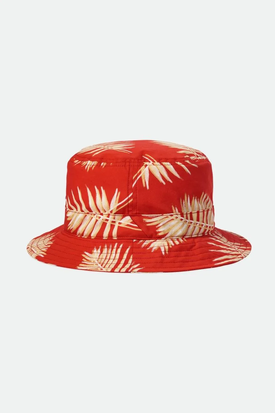 Beta Packable Bucket Hat - Aloha Red