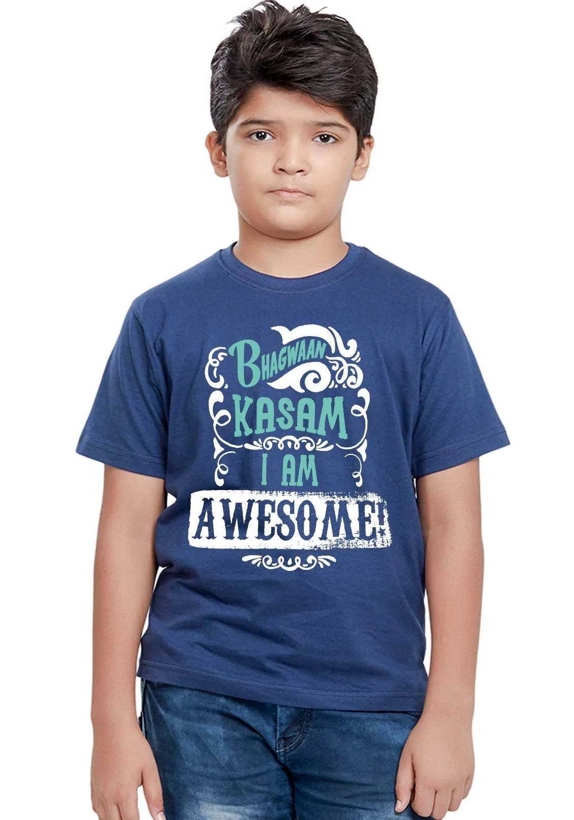 Bhagwan Kasam Kids T-Shirt