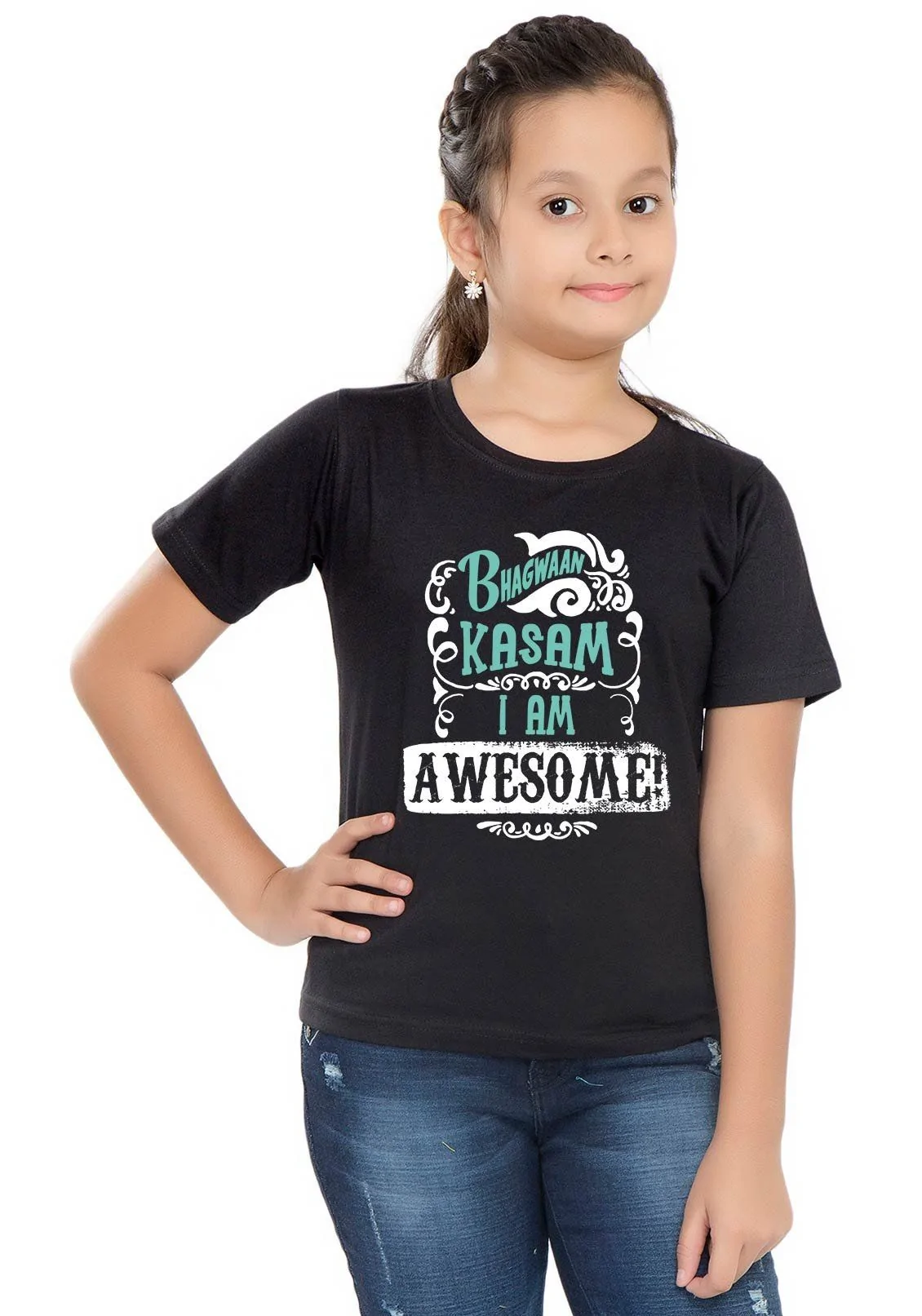 Bhagwan Kasam Kids T-Shirt