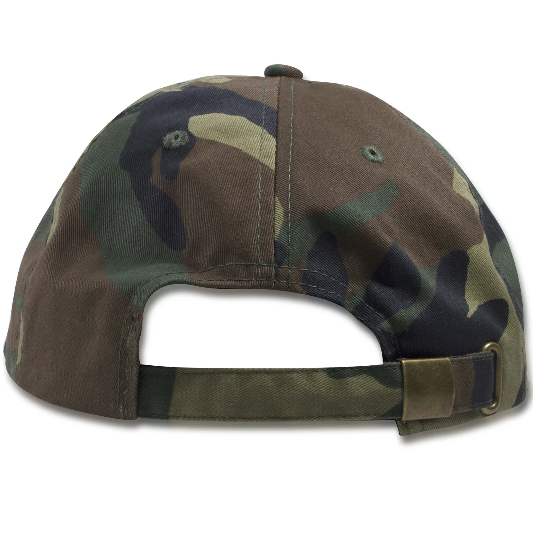 Blank Camouflage Adjustable Dad Hat