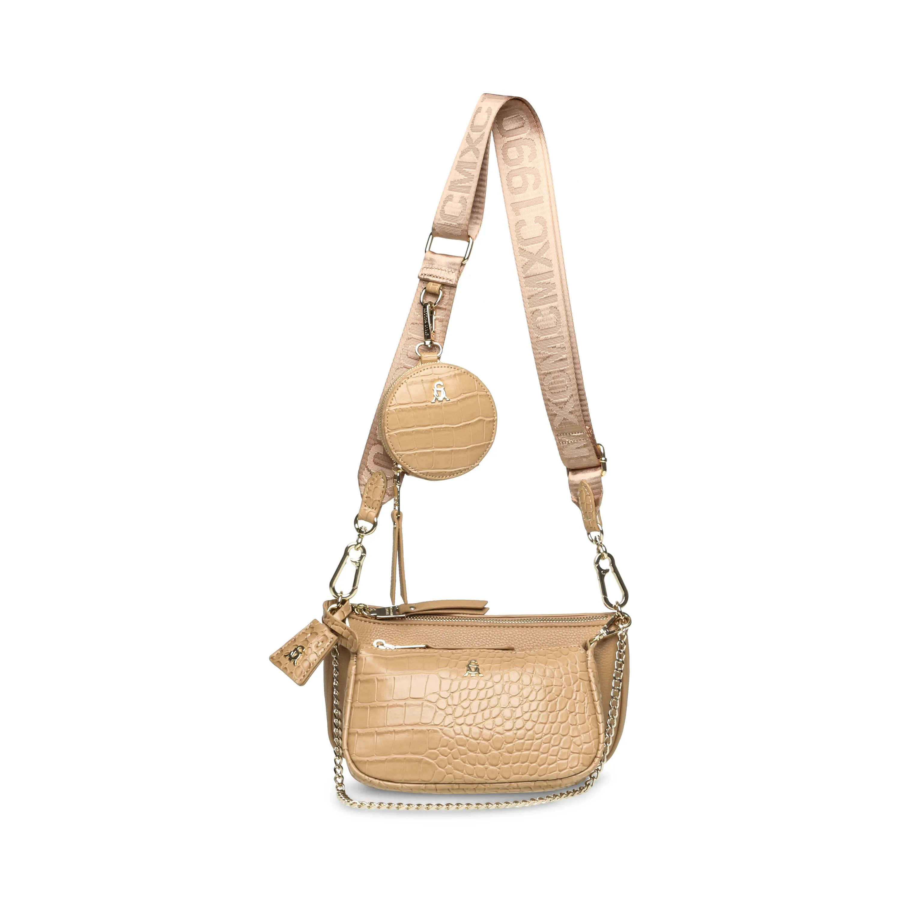 Burgent Crossbody bag TAUPE