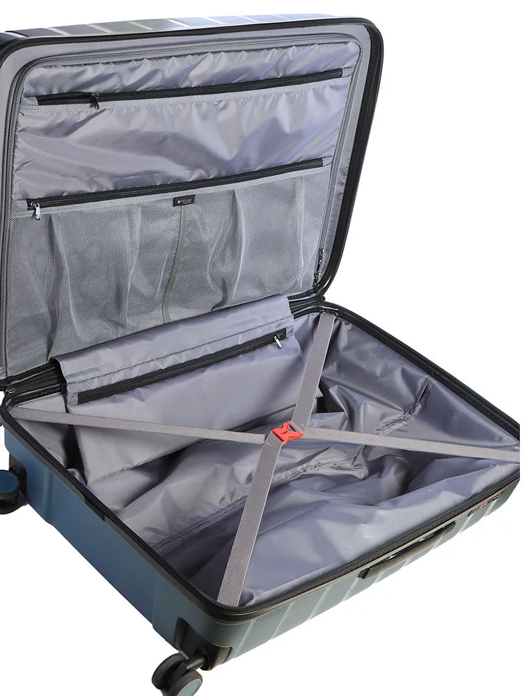 Cellini Microlite Trolley Case  Steel Blue