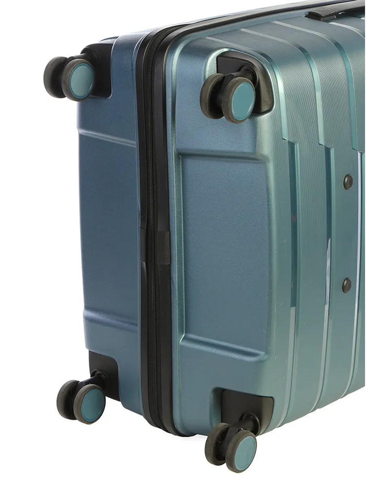 Cellini Microlite Trolley Case  Steel Blue