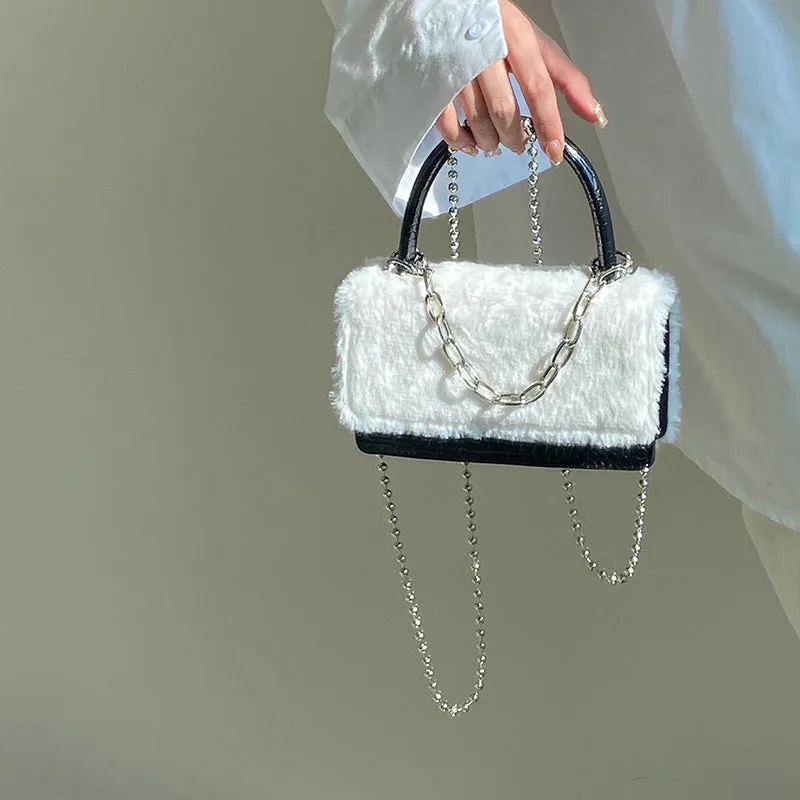 Chain Fuzz Purse