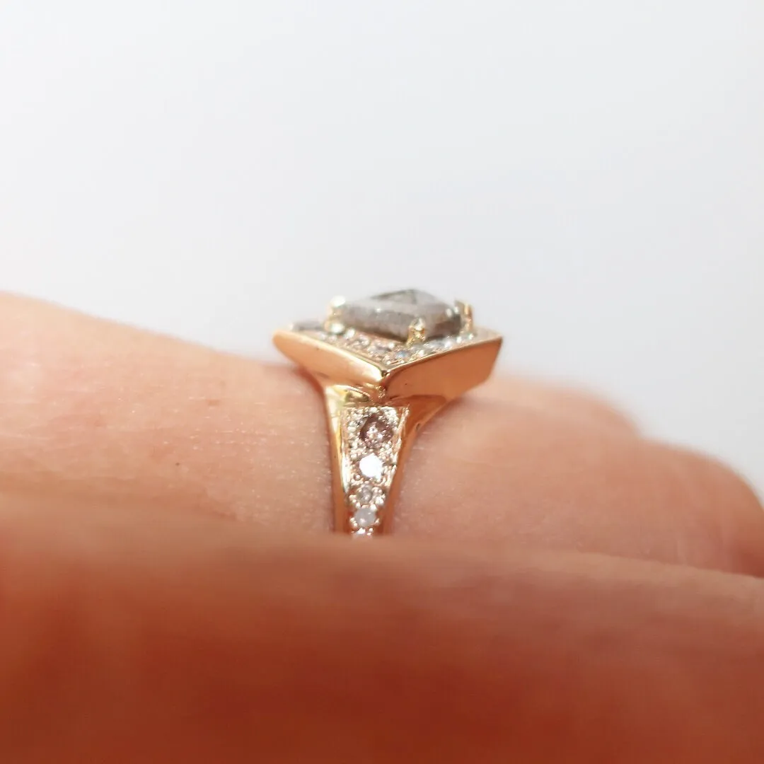 Champagne Engagement Ring