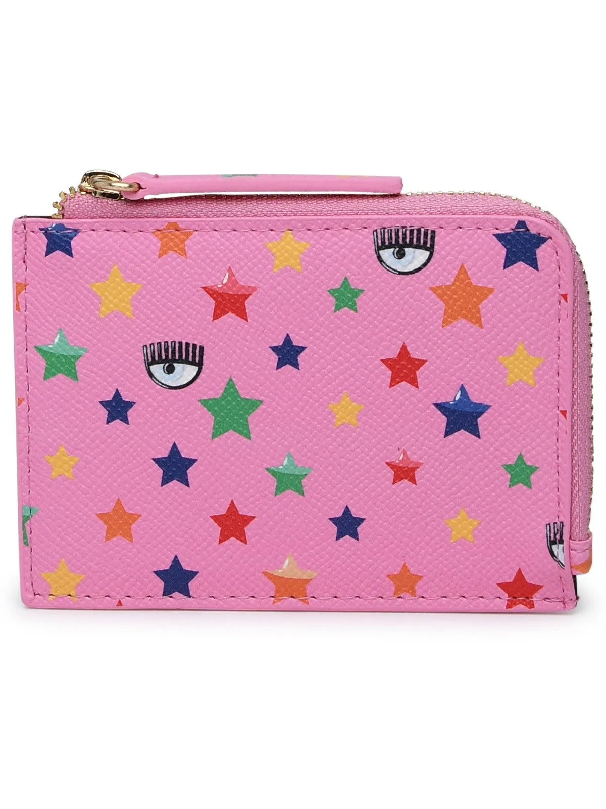 Chiara Ferragni Star-Printed Zip-Up Purse