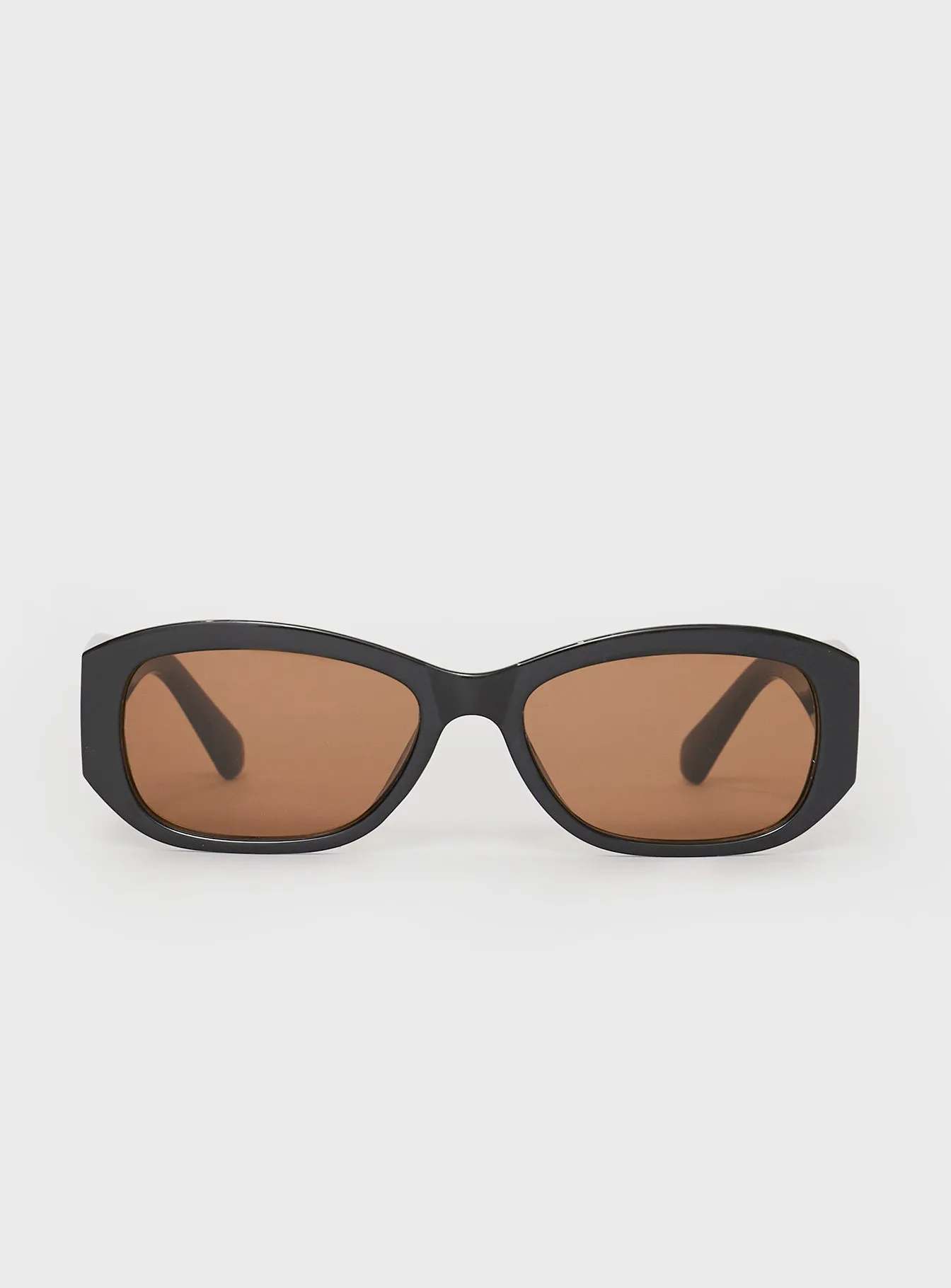 Demetrius Sunglasses Black / Brown