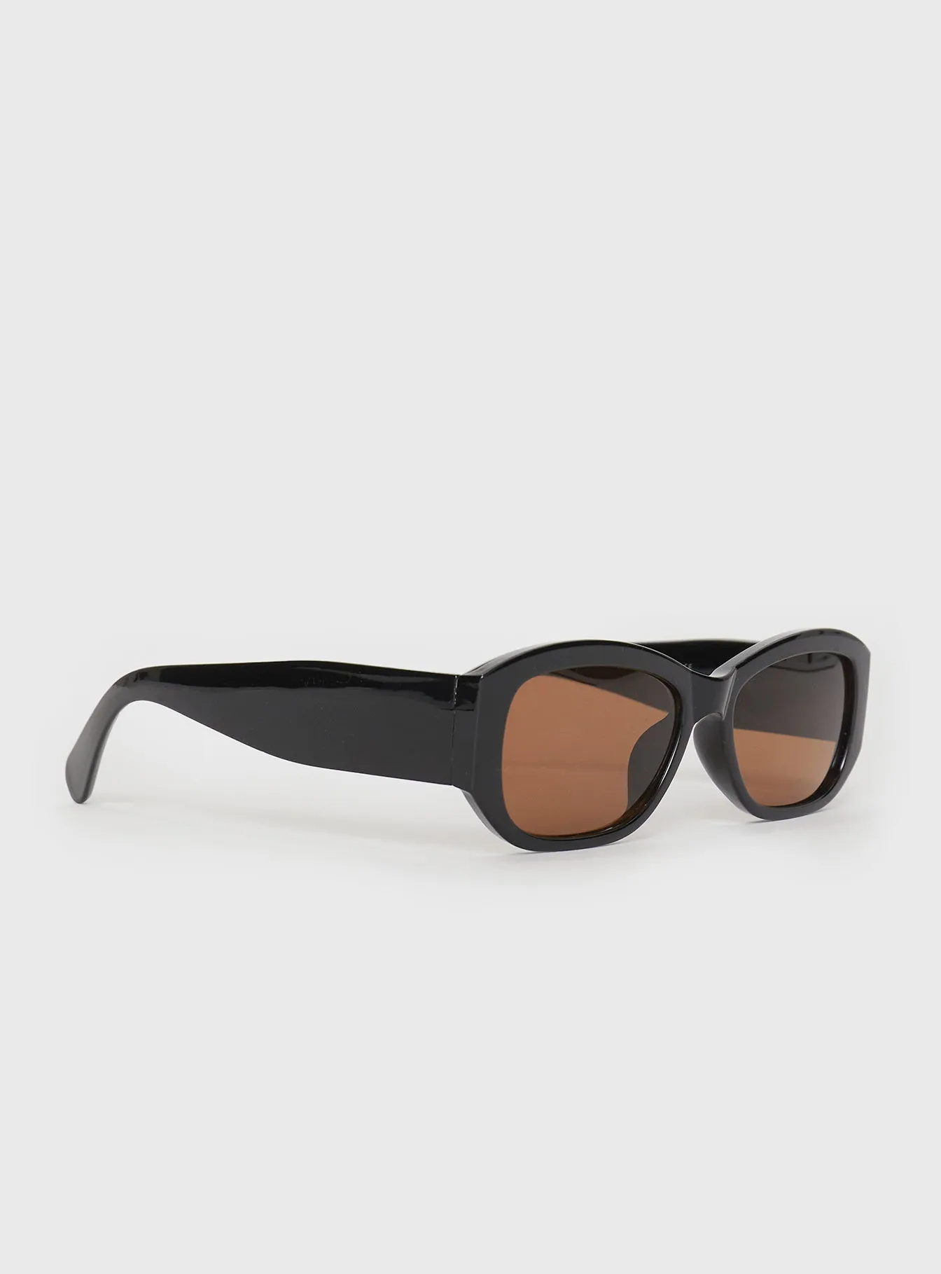 Demetrius Sunglasses Black / Brown