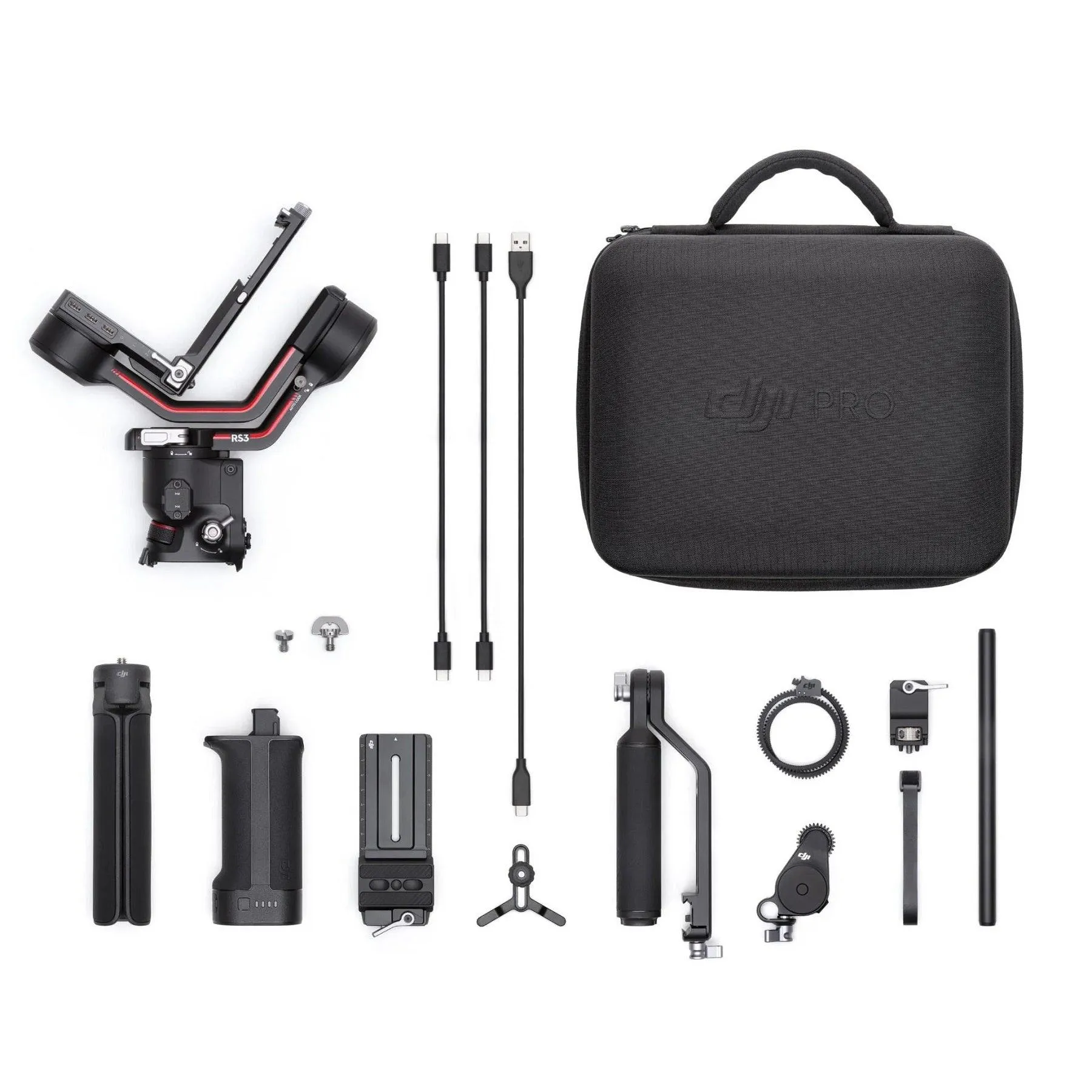 DJI RS3 Gimbal Camera Stabilizer Combo Black