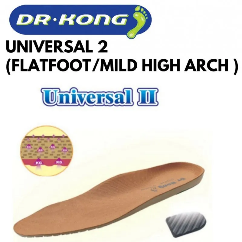 DR.KONG UNIVERSAL II MILD SUPPORT INSOLES DK-I07054(RP : $43.90)