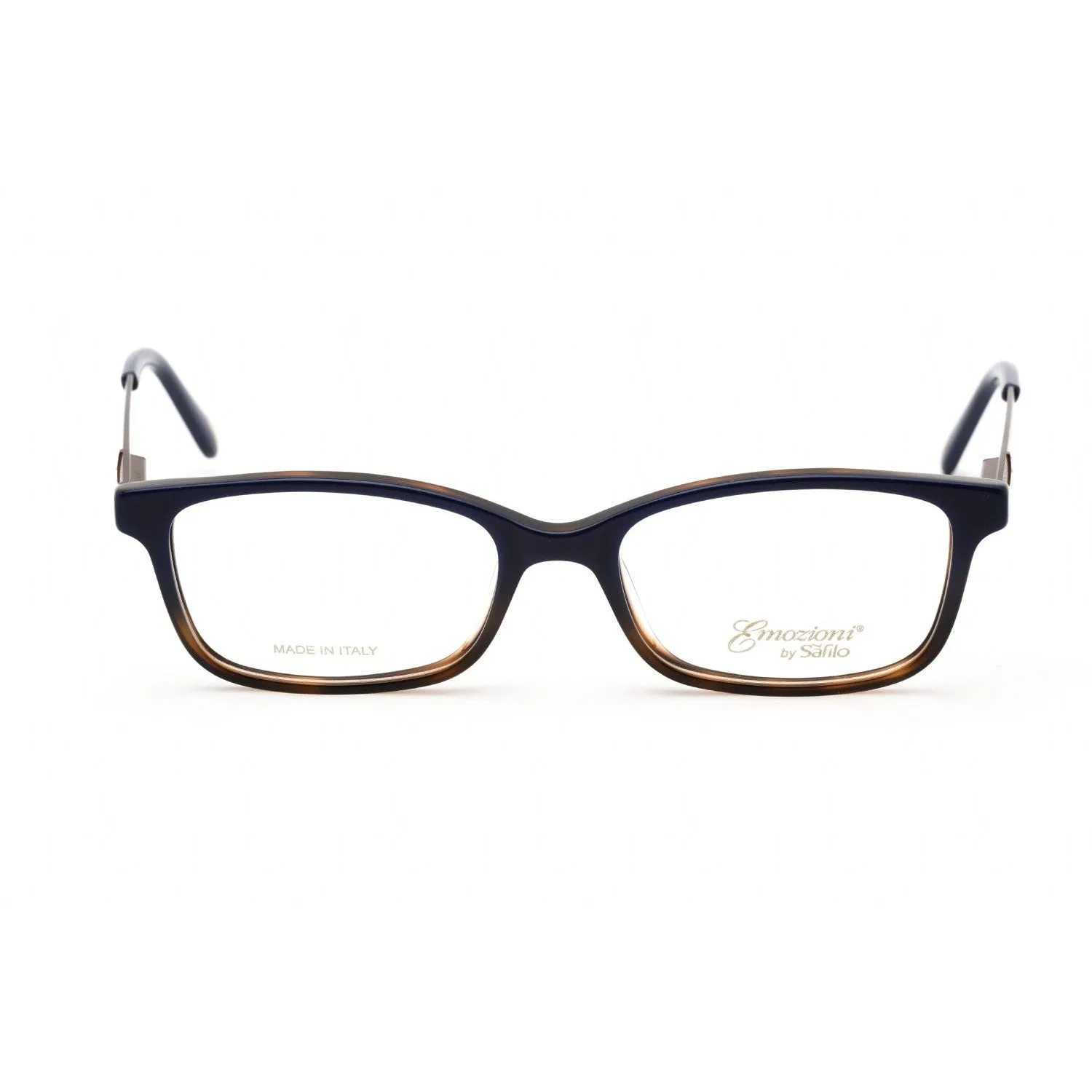 Emozioni 4050 Eyeglasses Havana Blue Brown / Clear Lens