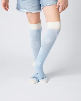 Everyday Knee-High Seamless Feel Socks (Kids) - Snowflake