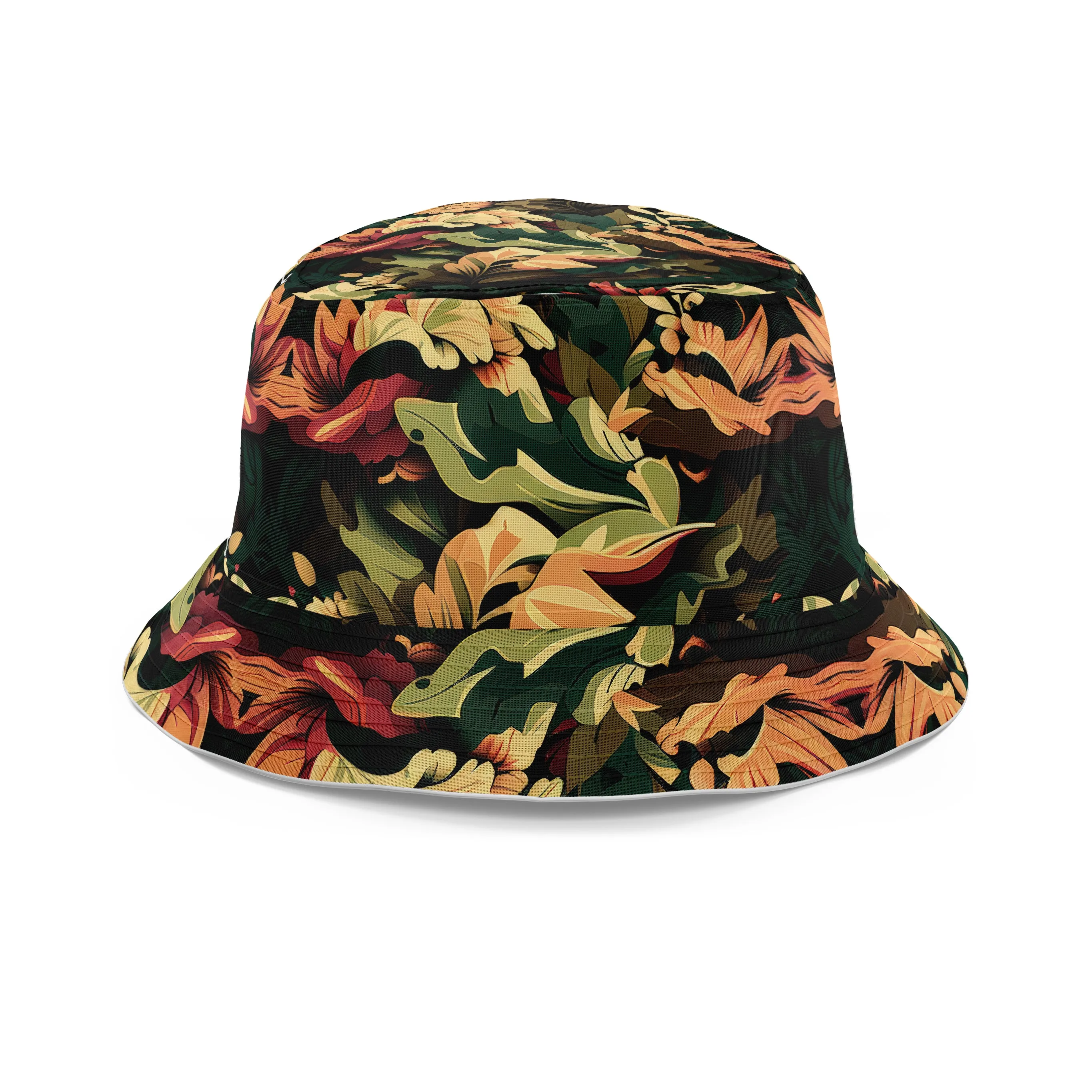 Floral Camo Bucket Hat