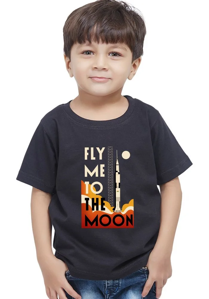 Fly Me To The Moon Kids T-Shirt