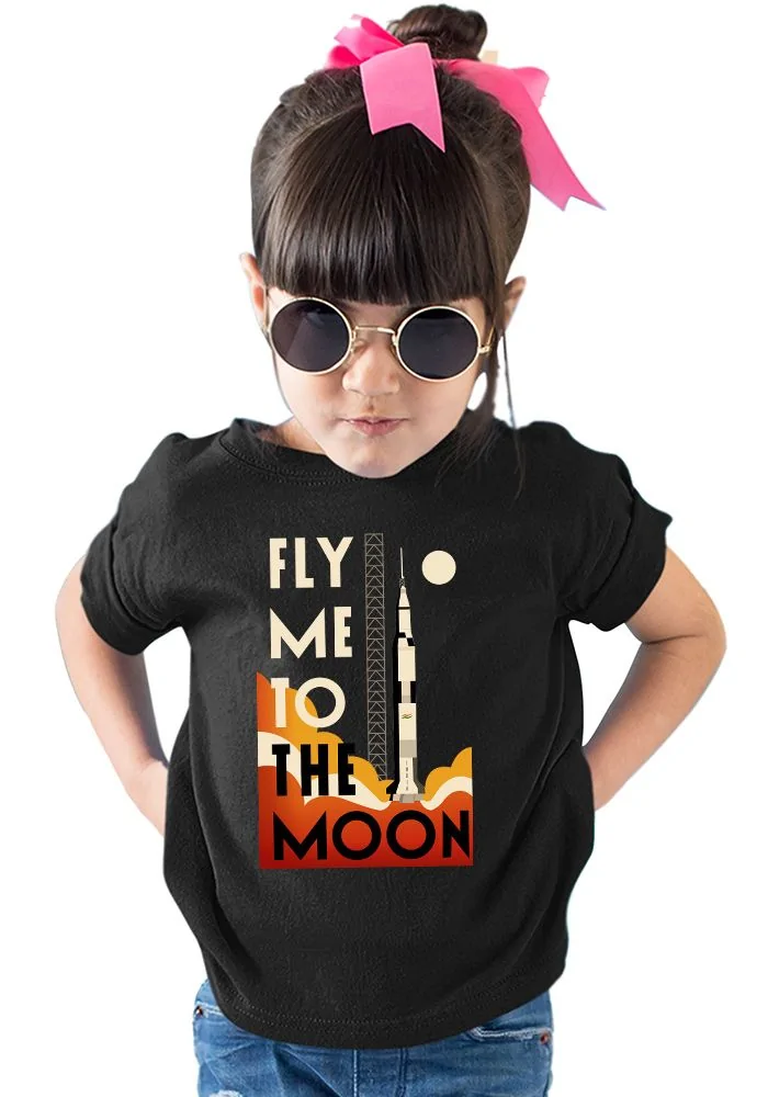 Fly Me To The Moon Kids T-Shirt