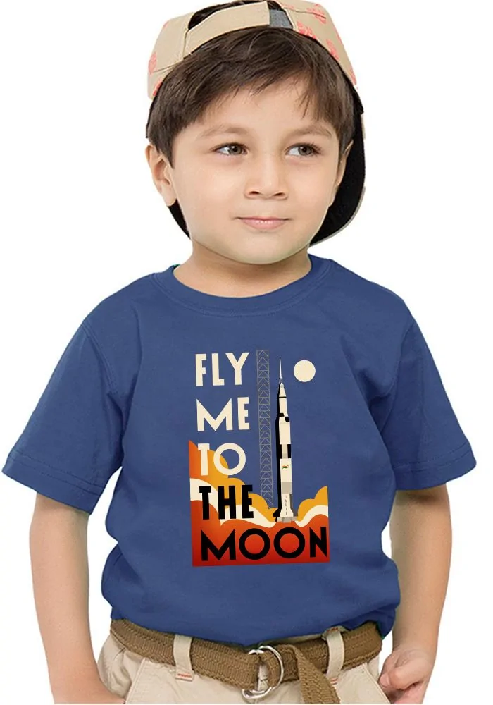 Fly Me To The Moon Kids T-Shirt