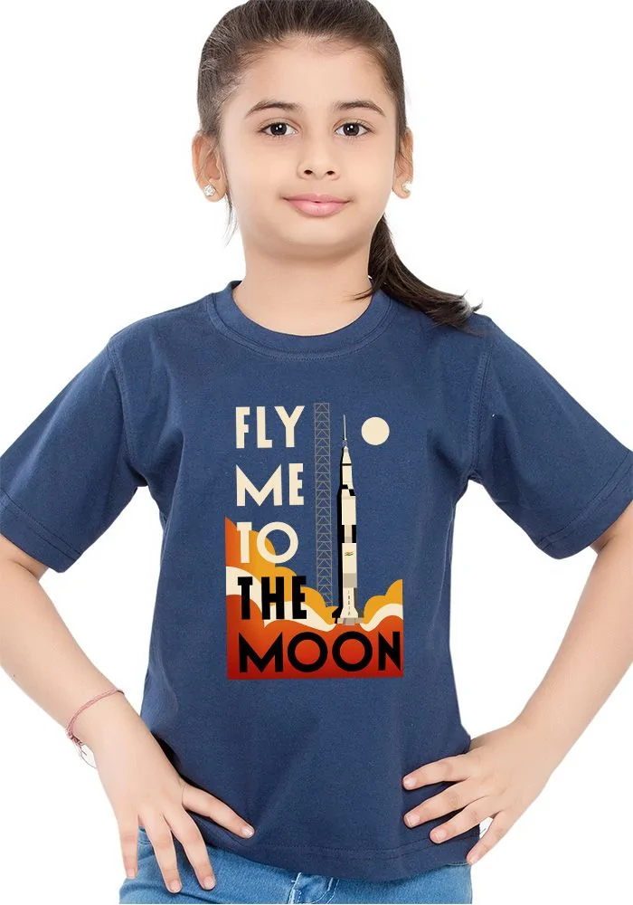 Fly Me To The Moon Kids T-Shirt