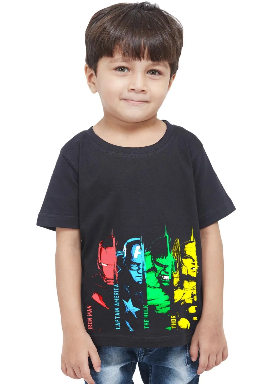 Four Avengers Kids T-Shirt