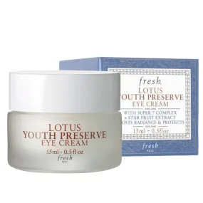 Fresh Lotus Youth Preserve Eye Cream 馥蕾詩 睡蓮青春活膚眼霜 15ml