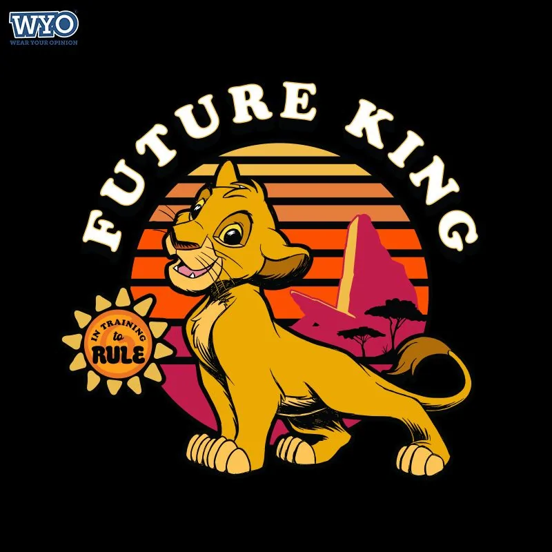 Future King Simba Kids T-Shirt