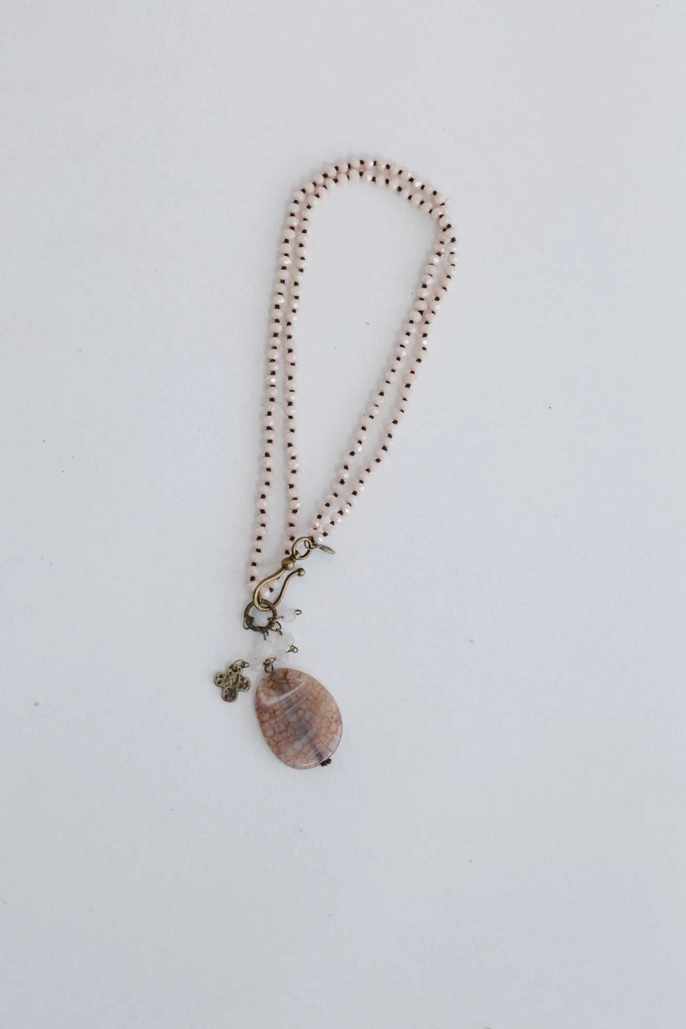 Gizelle Necklace - Blush