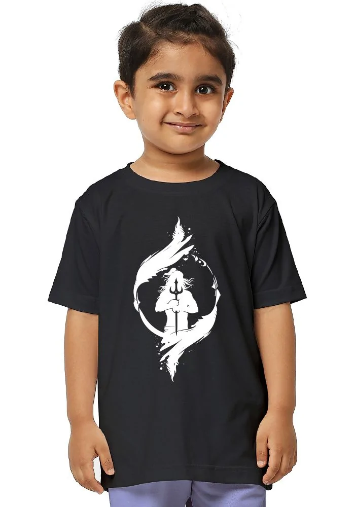 Glow in Dark Lord Shiva Kids T-Shirt