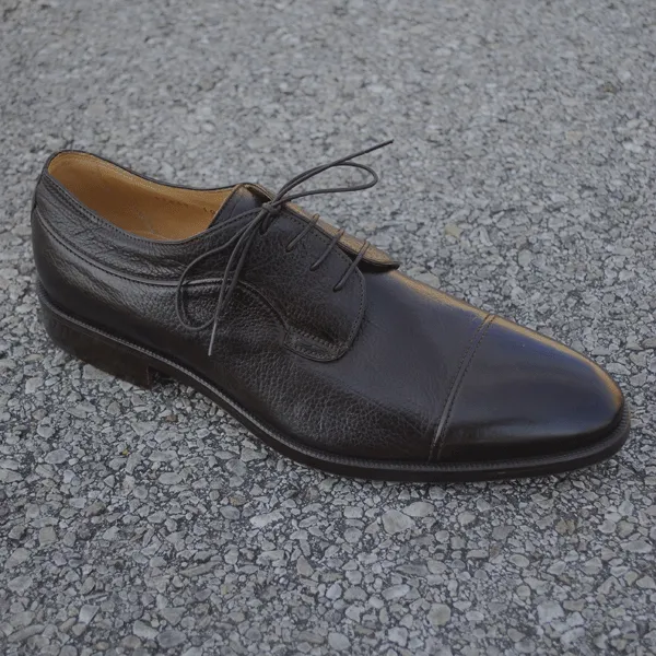 Gravati Savoy Cap Toe Lace Up Shoes in Brown