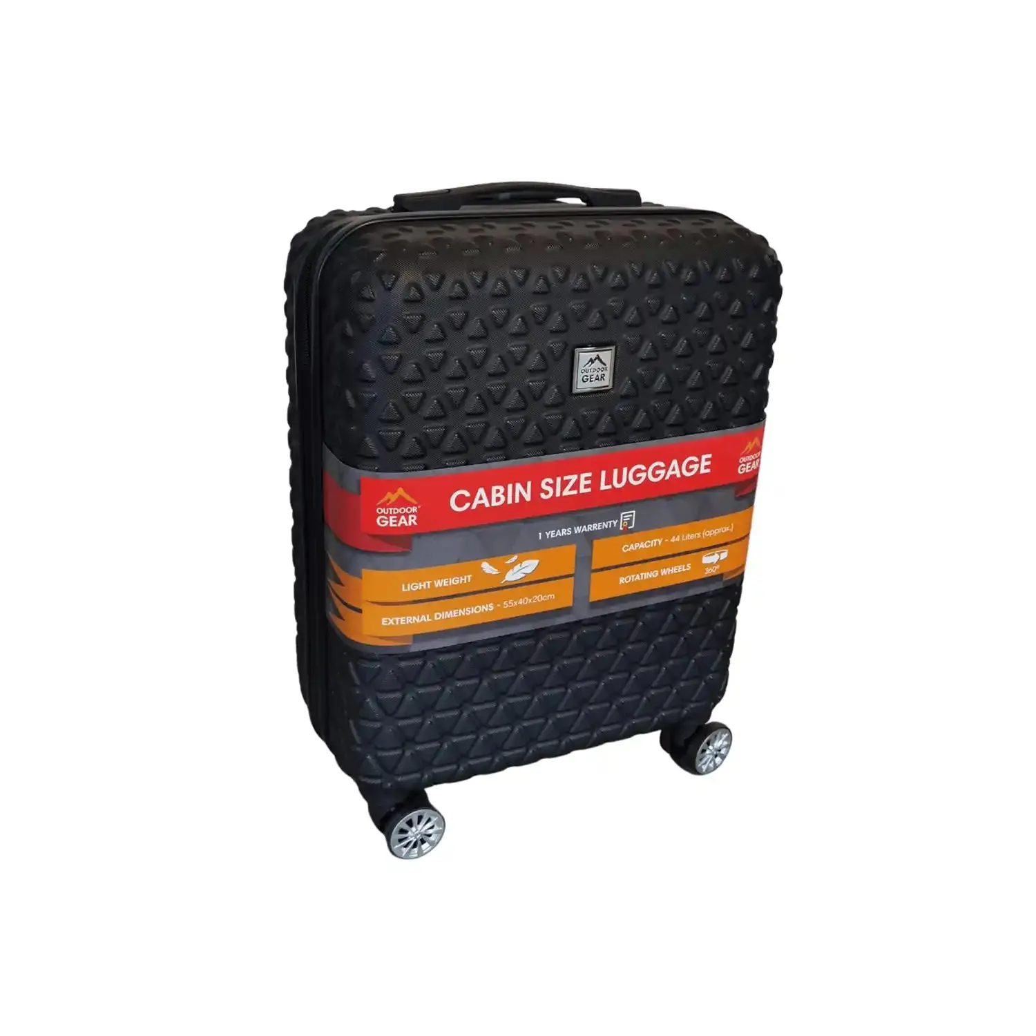 Hard Shell Cabin Case - Black