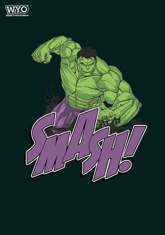 Hulk Jump Smash Kids T-Shirt