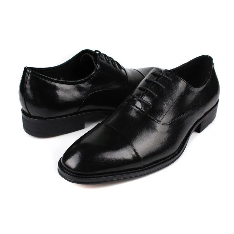 Italian Design Genuine Leather Wedding Dress Shoes for Men