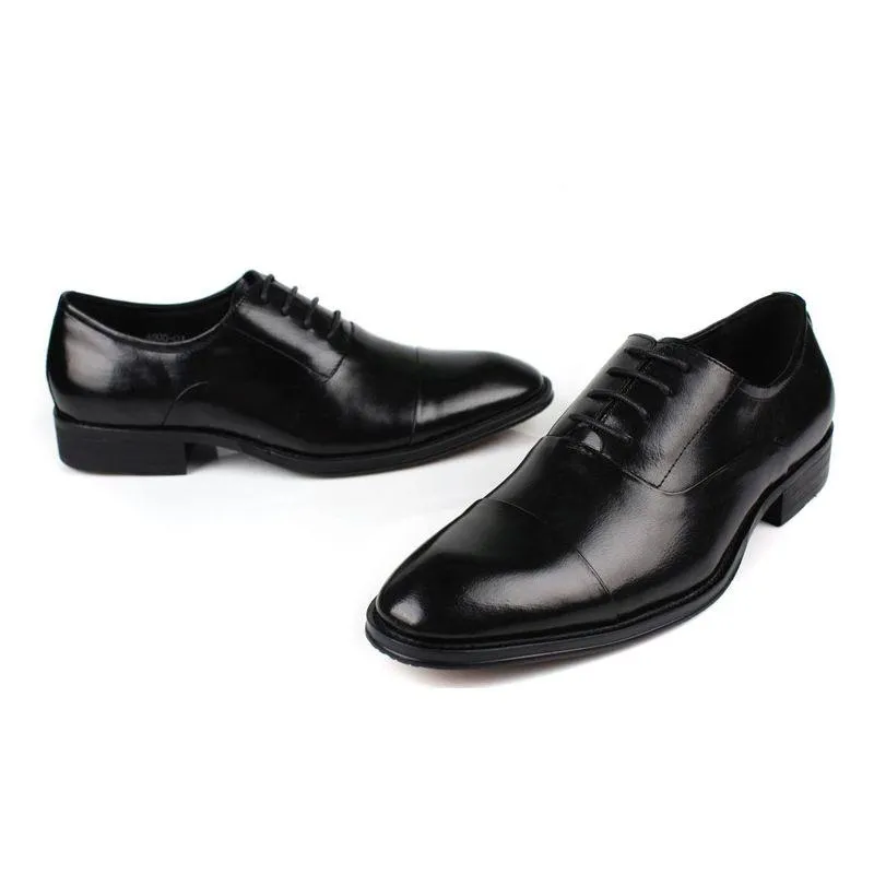 Italian Design Genuine Leather Wedding Dress Shoes for Men