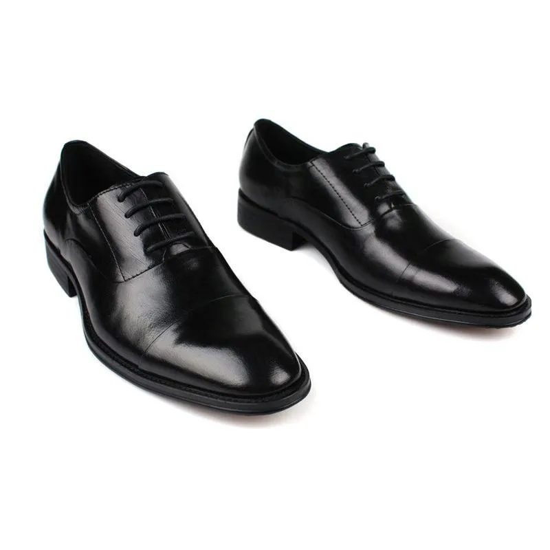 Italian Design Genuine Leather Wedding Dress Shoes for Men