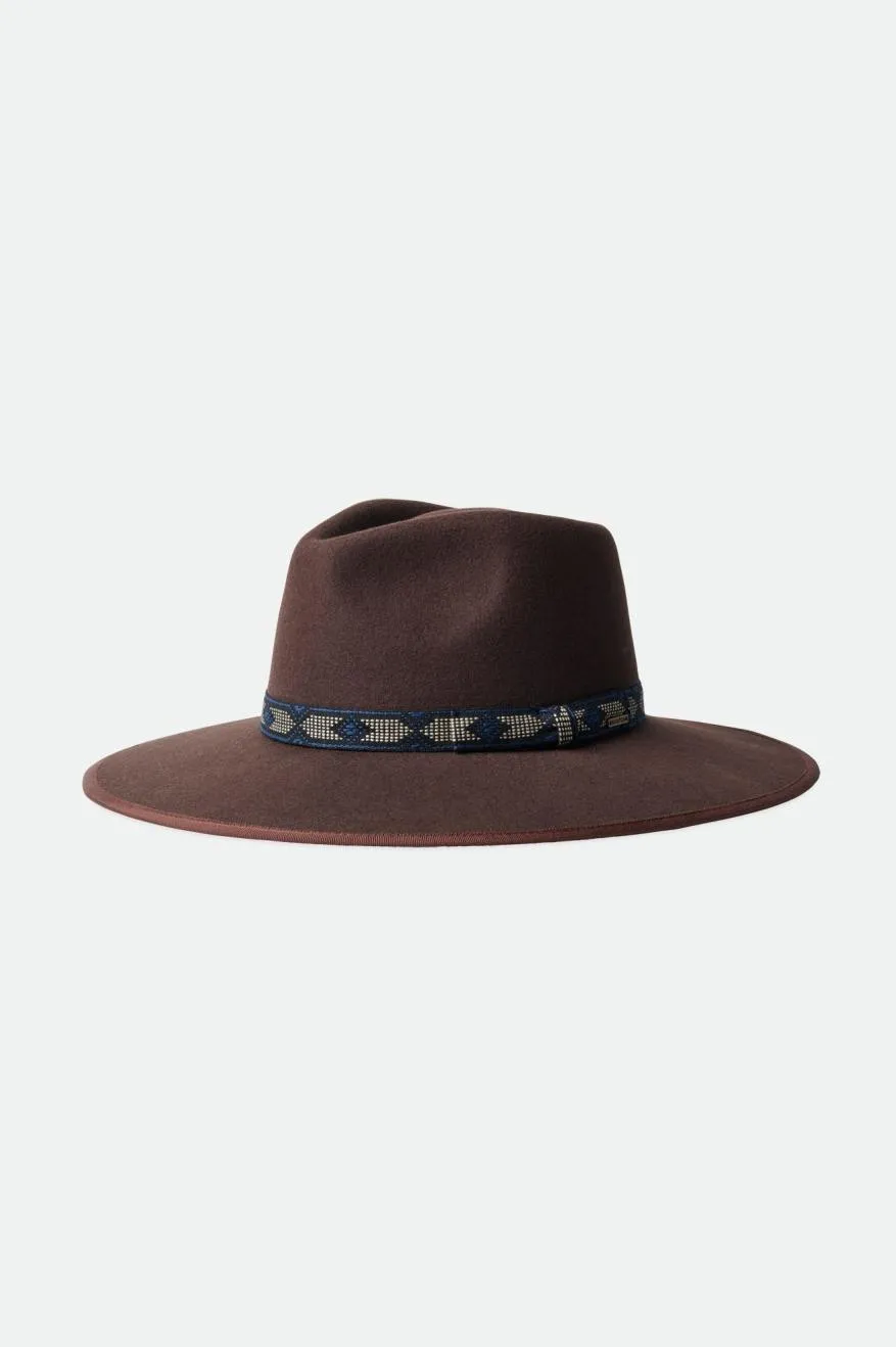 Jo Rancher Hat - Deep Brown