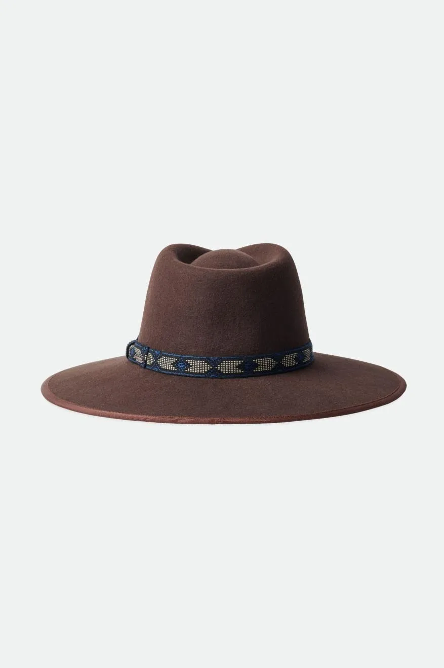 Jo Rancher Hat - Deep Brown