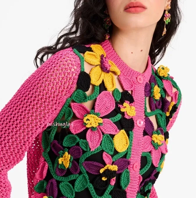 kate spade new york  |Flower Patterns Long Sleeves Cotton Party Style Office Style