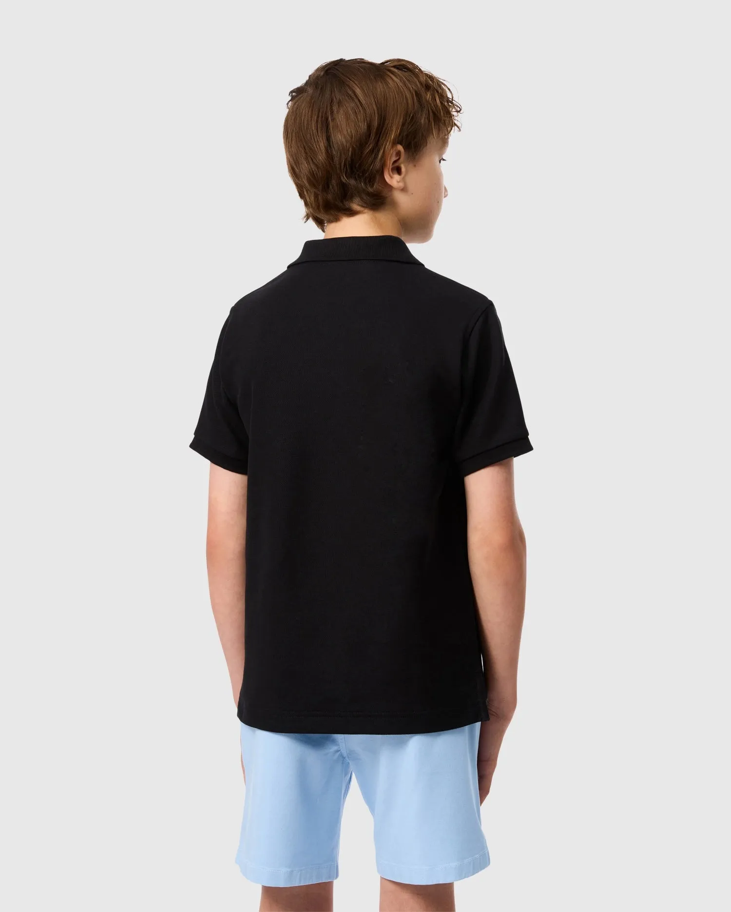 KIDS CLASSIC PIQUE POLO SHIRT - B0K021AR00