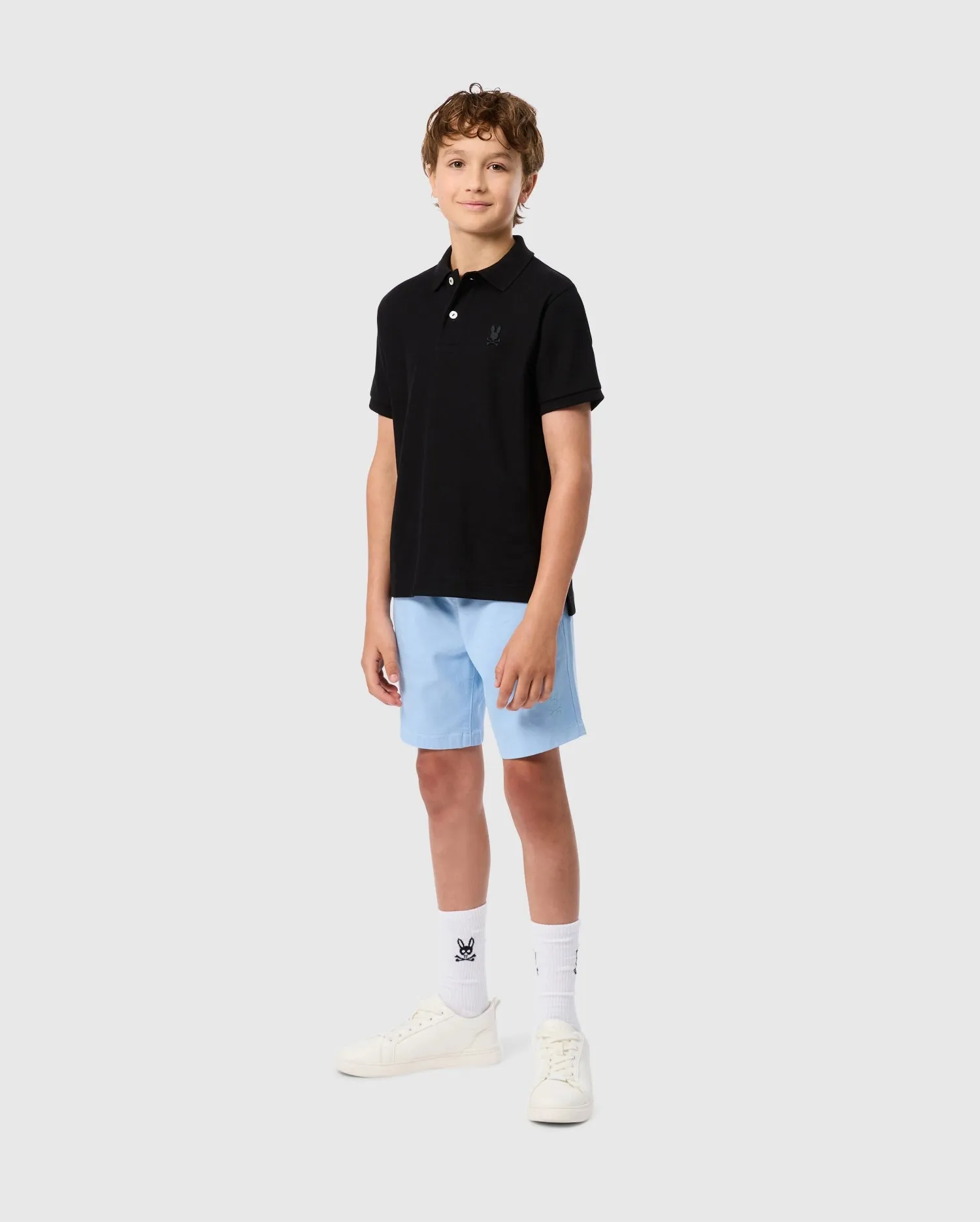 KIDS CLASSIC PIQUE POLO SHIRT - B0K021AR00