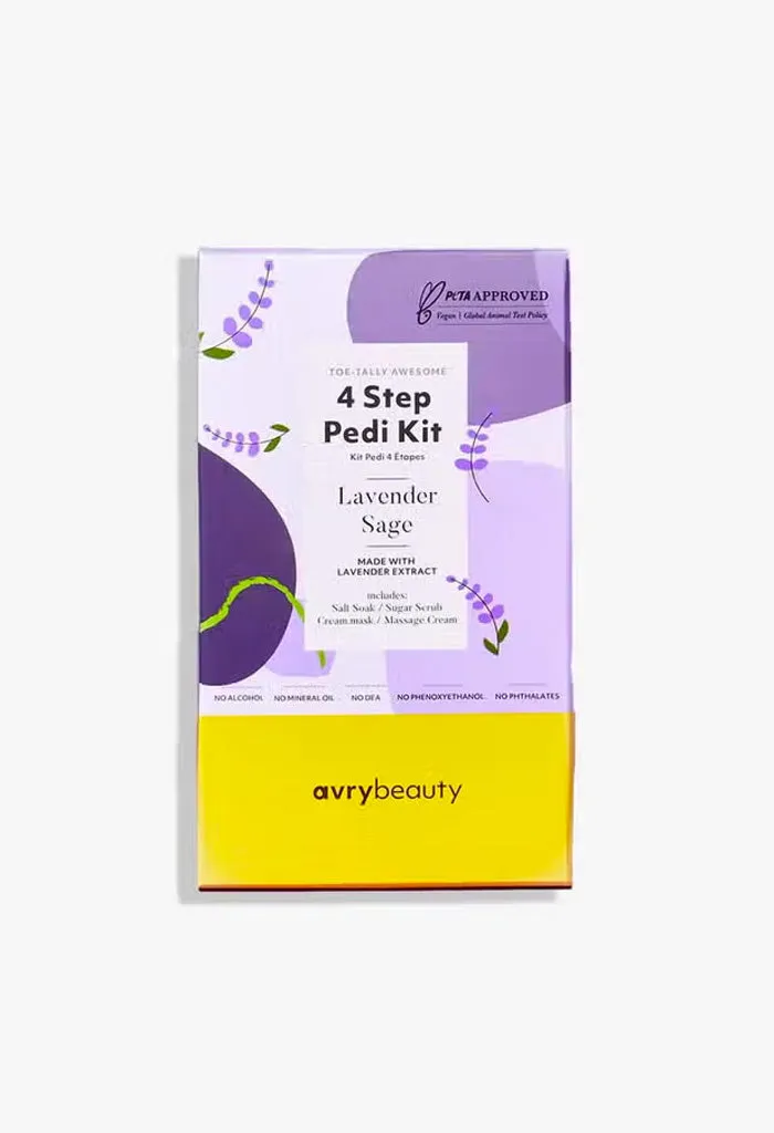 Lavender Sage 4 Step Pedi Kit