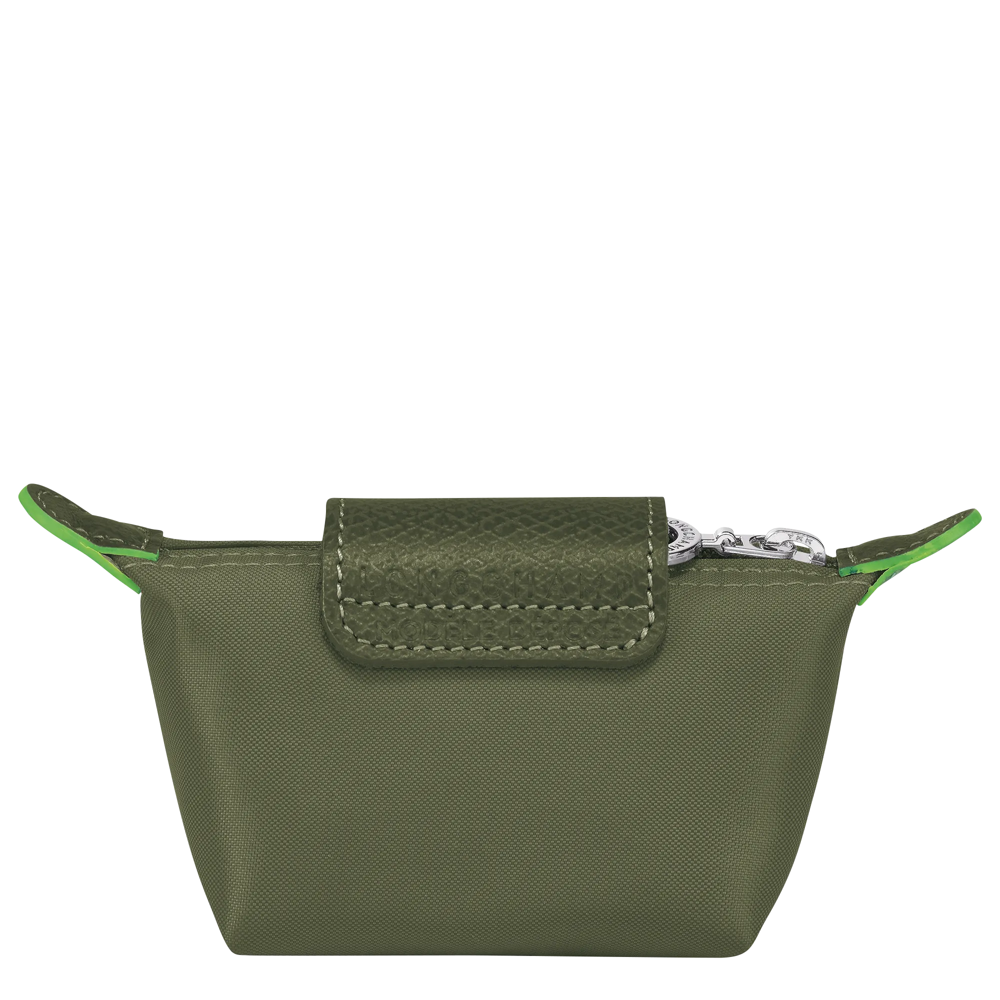 Le Pliage Green Coin purse Forest - Recycled canvas