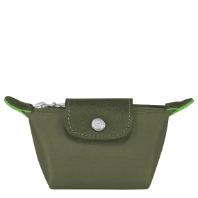 Le Pliage Green Coin purse Forest - Recycled canvas