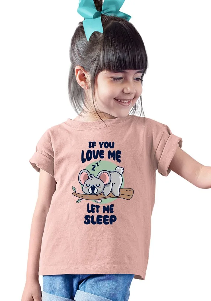 Let Me Sleep Kids T-Shirt